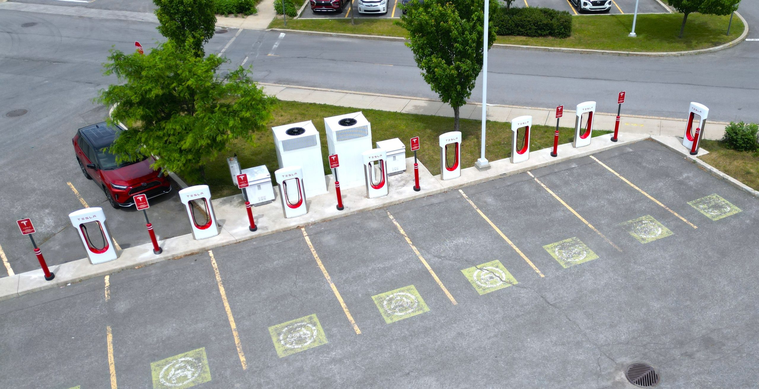 Tesla Supercharger in Lachenaie now open [Quebec] Drive Tesla