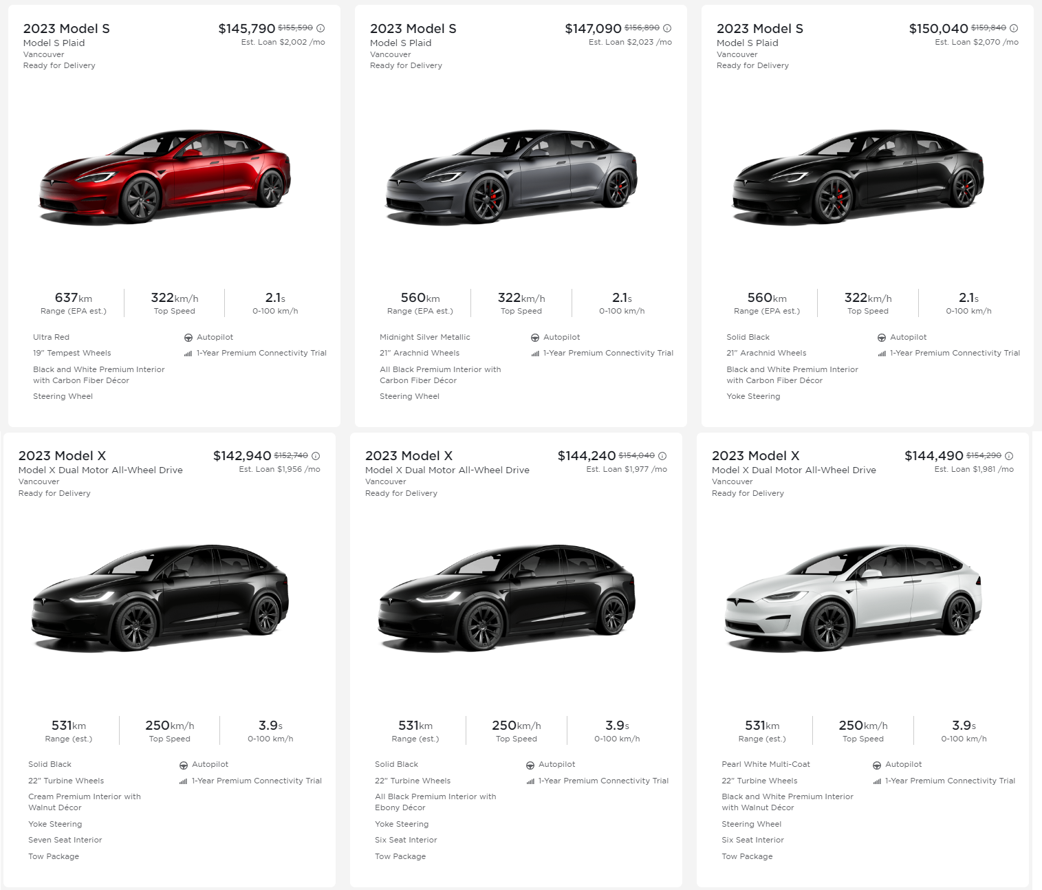 model s x discounts