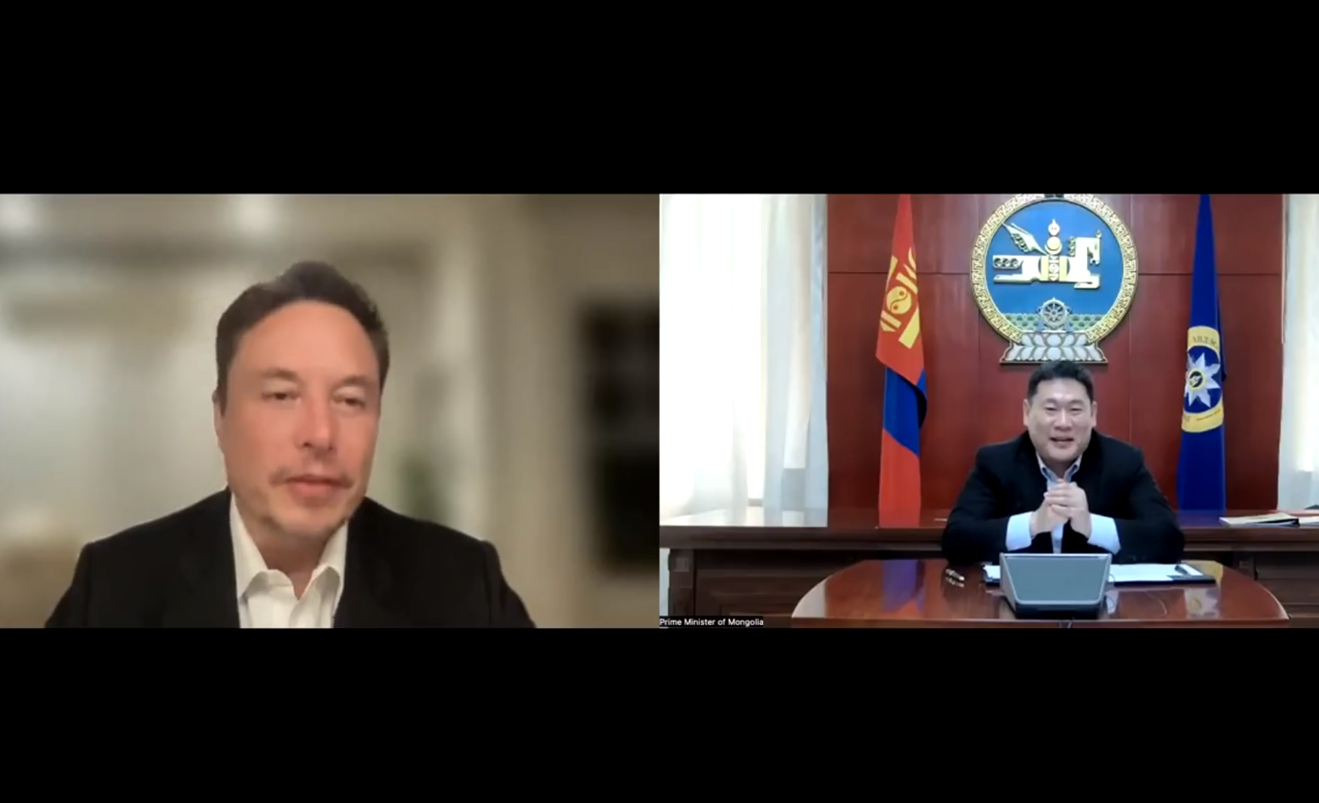 Mongolian Prime Minister and Elon Musk Explore EV Investment and Collaboration Opportunities
