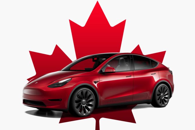 tesla canada