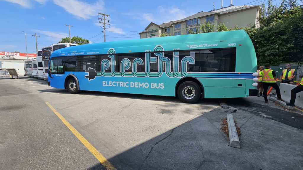 bc transit electric bus