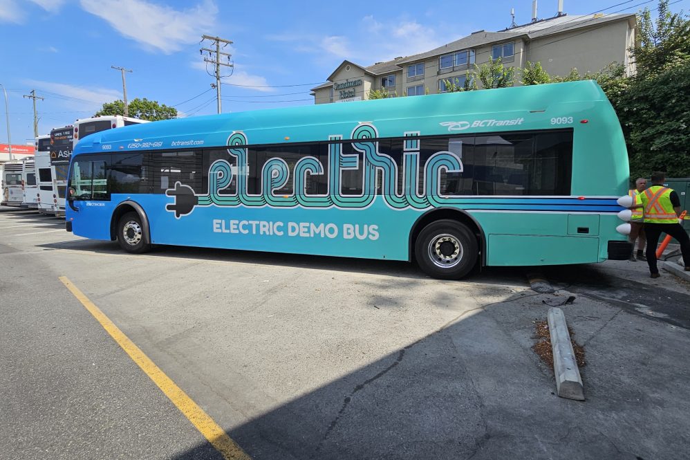 bc transit electric bus