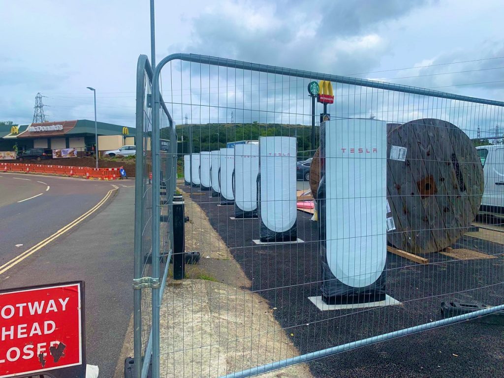 Tesla V4 Supercharger