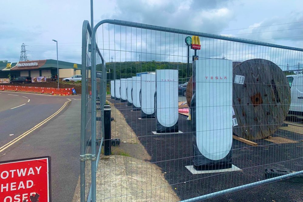 Tesla V4 Supercharger