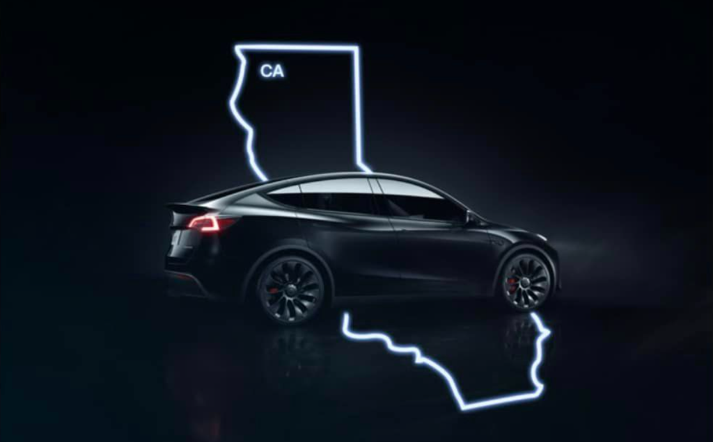 tesla california