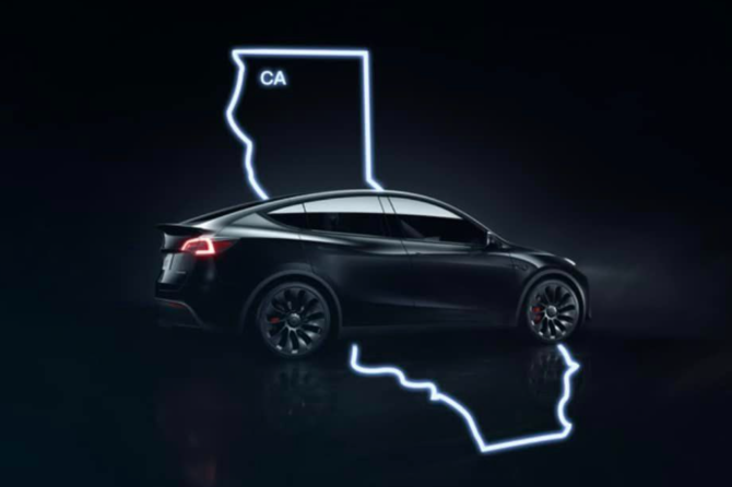 tesla california