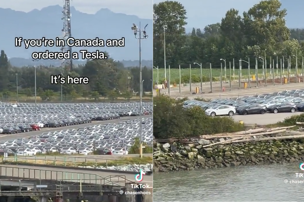teslas vancouver port