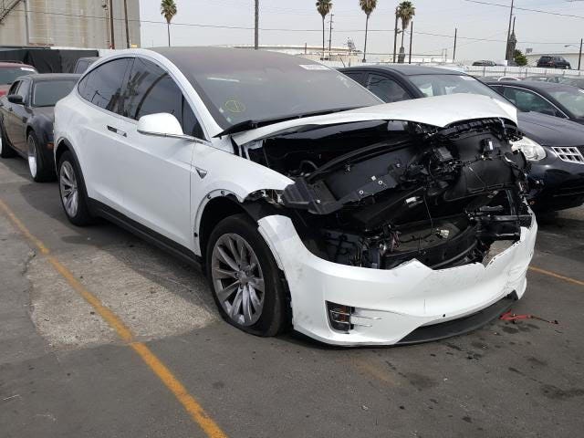 totaled model x
