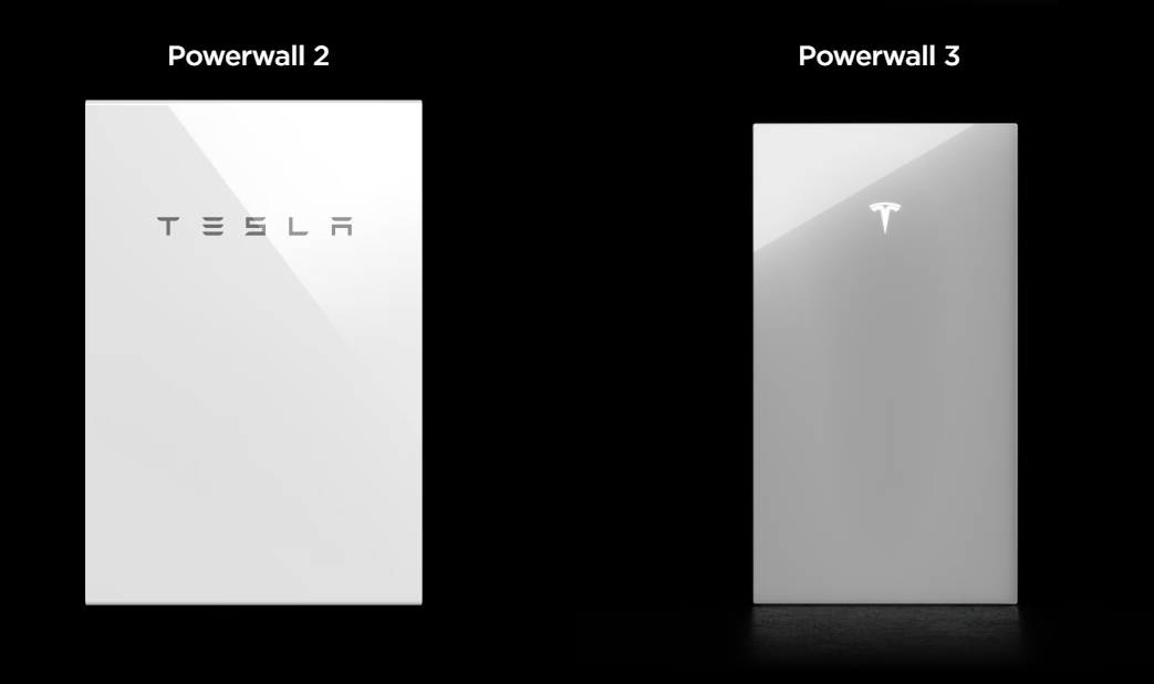 powerwall 2 3 comparison