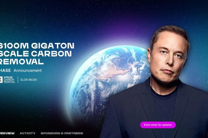 Elon Musk-funded XPRIZE '$100M Carbon Removal' Challenge