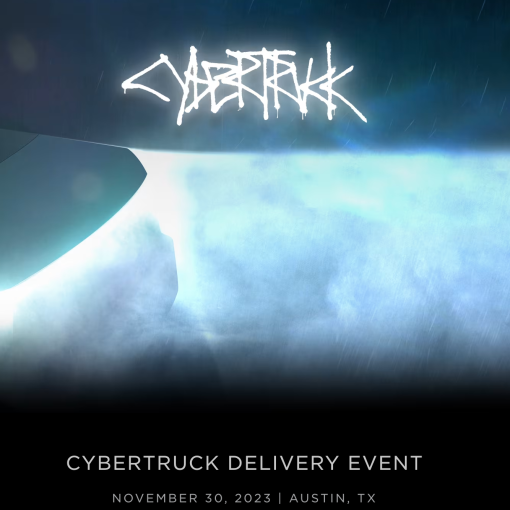 cybertruck delivery event