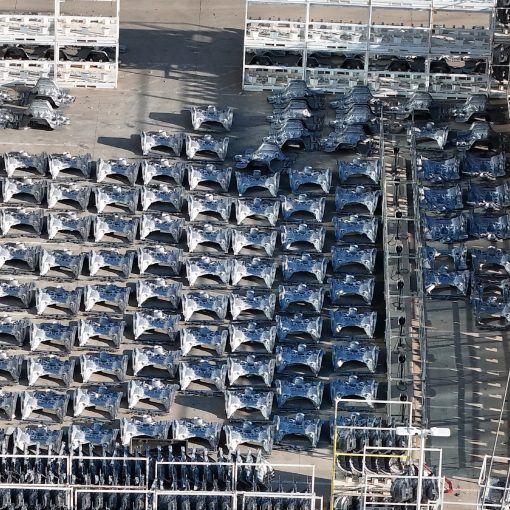 giga texas cybertruck castings