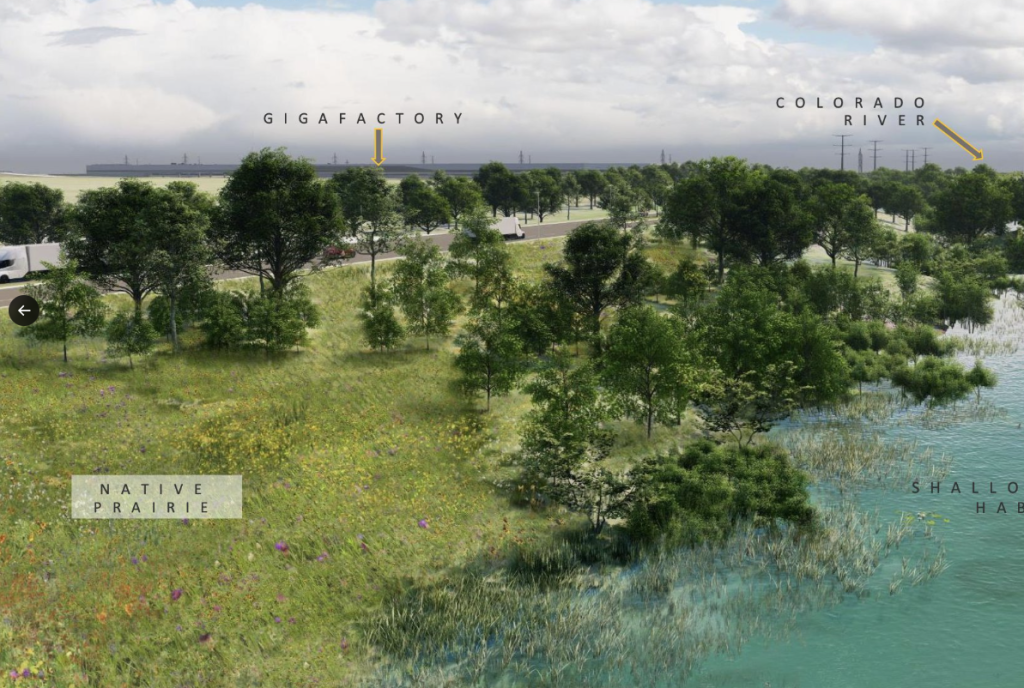 giga texas ecological upllift project