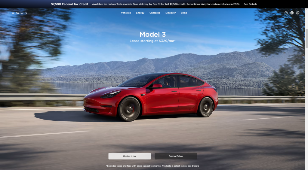 model 3 lease