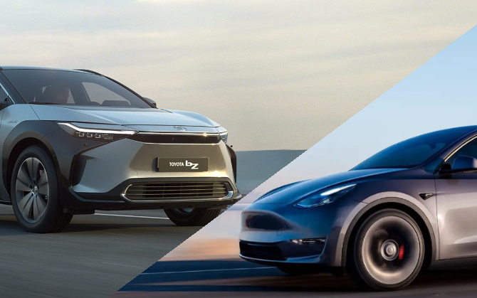 toyota tesla
