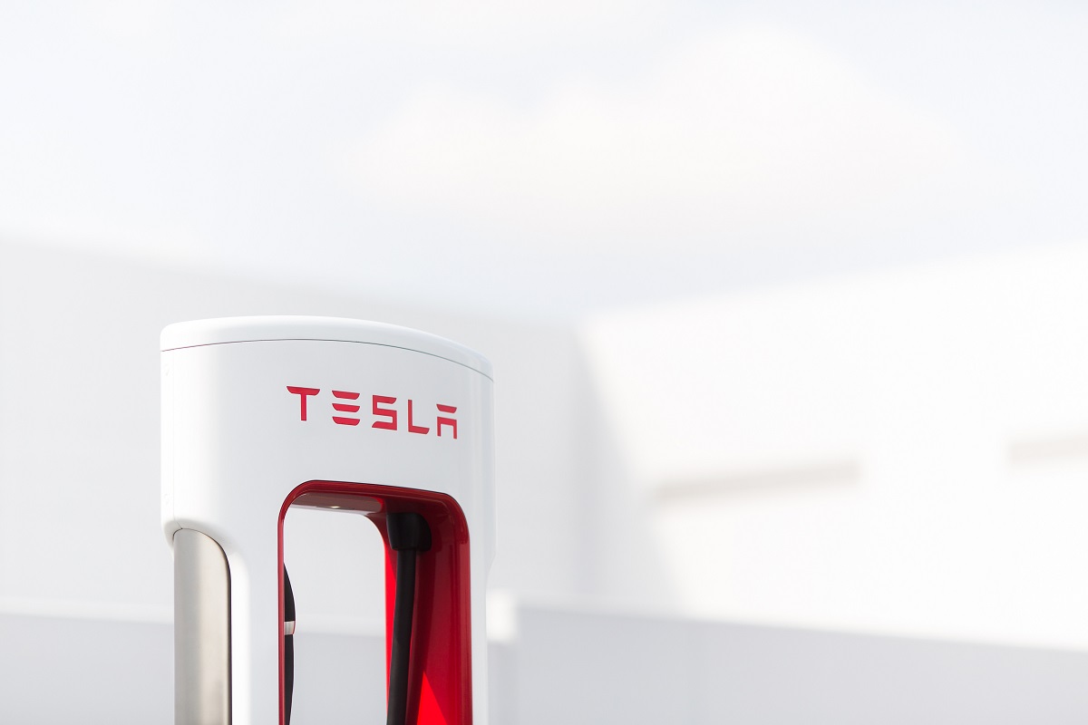 Tesla Supercharger in Brampton