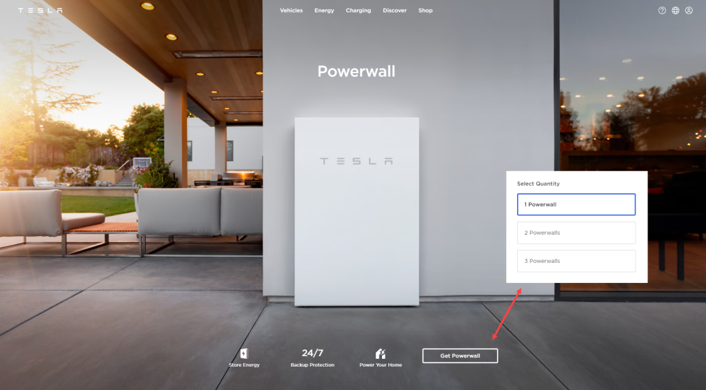 powerwall price