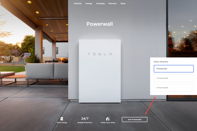 powerwall price