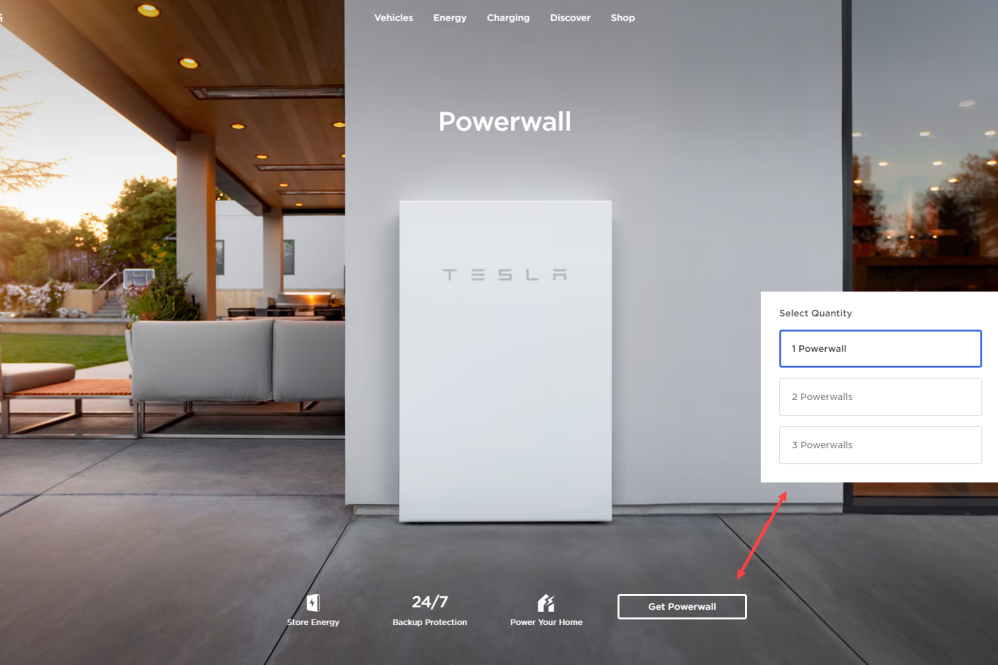 powerwall price