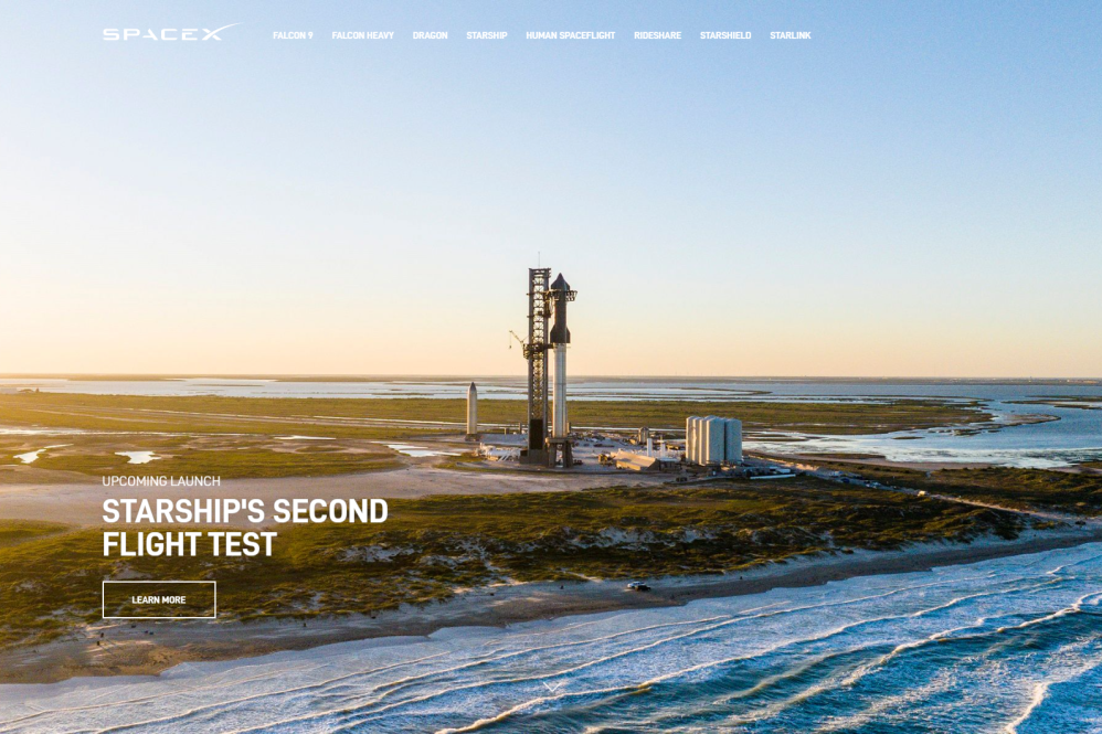 starship second flight