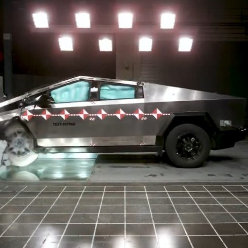 Tesla Cybertruck crash test