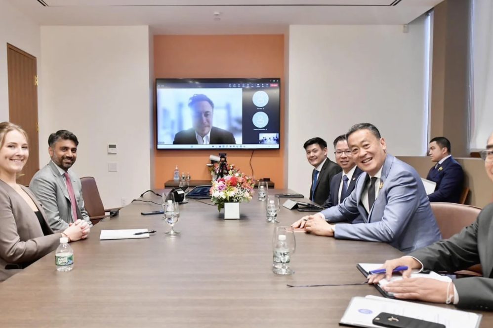 Prime Minister Srettha Thavisin discusses potential investment opportunities in Thailand with Tesla CEO Elon Musk