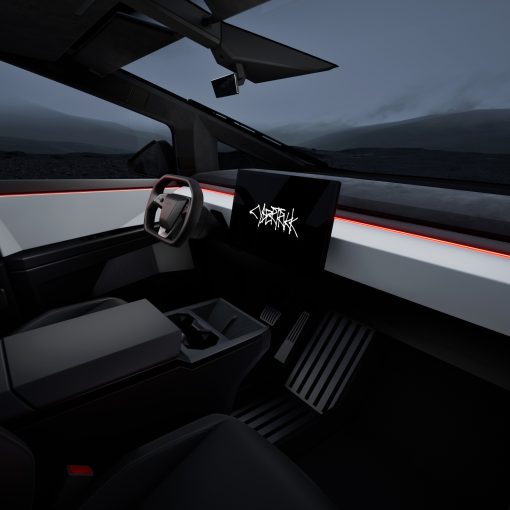cybertruck interior