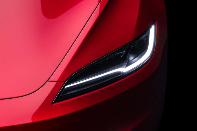 model3 headlights