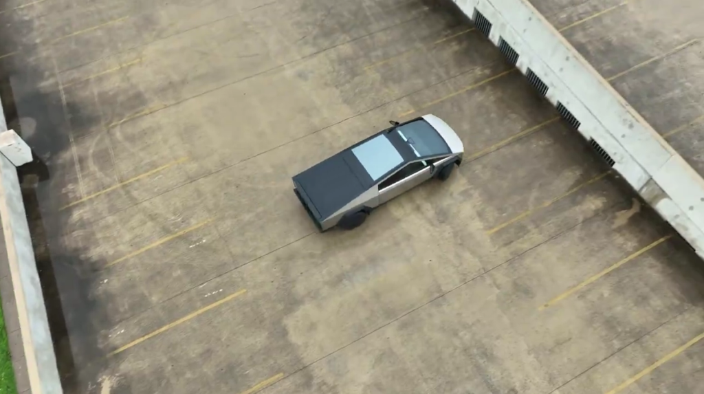 cybertruck turning radius