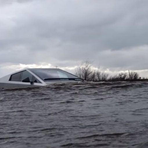 cybertruck water