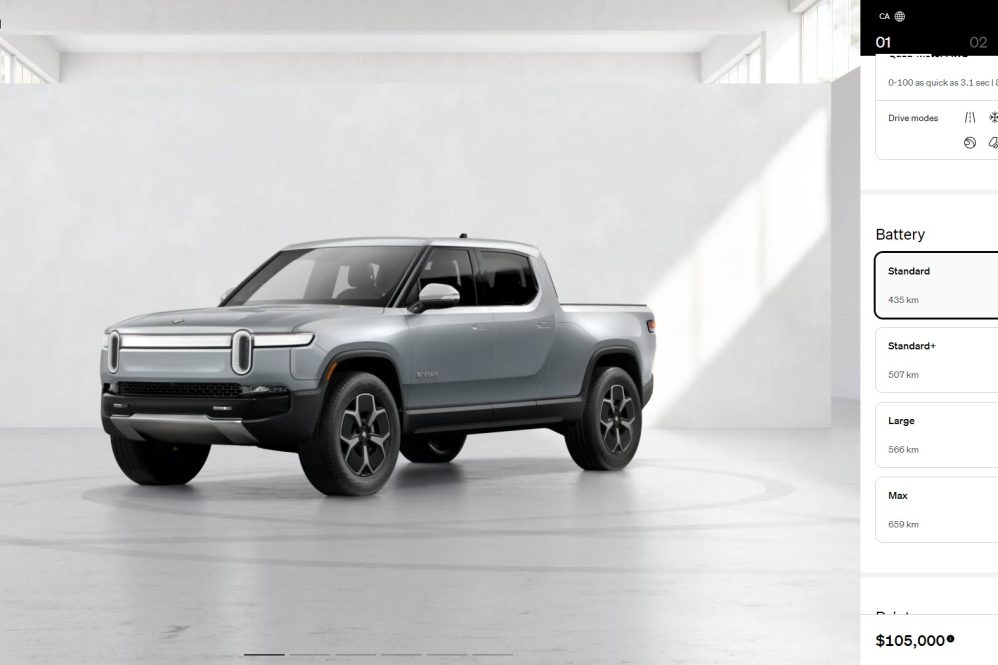rivian standard
