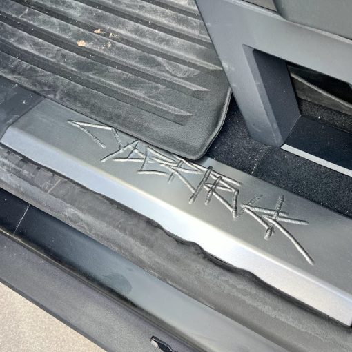 cybertruck door sill