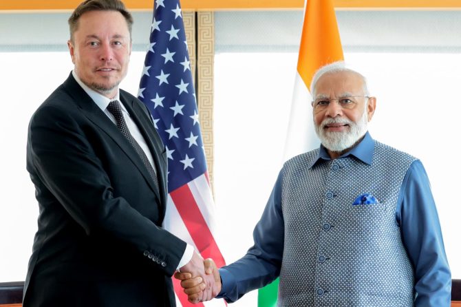 musk modi