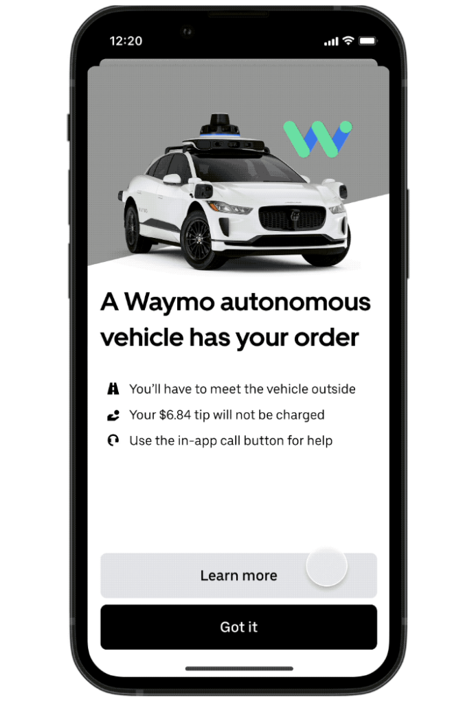 Waymo Music Menu Waymo to start Uber Eats deliveries this week in Phoenix - Drive Tesla