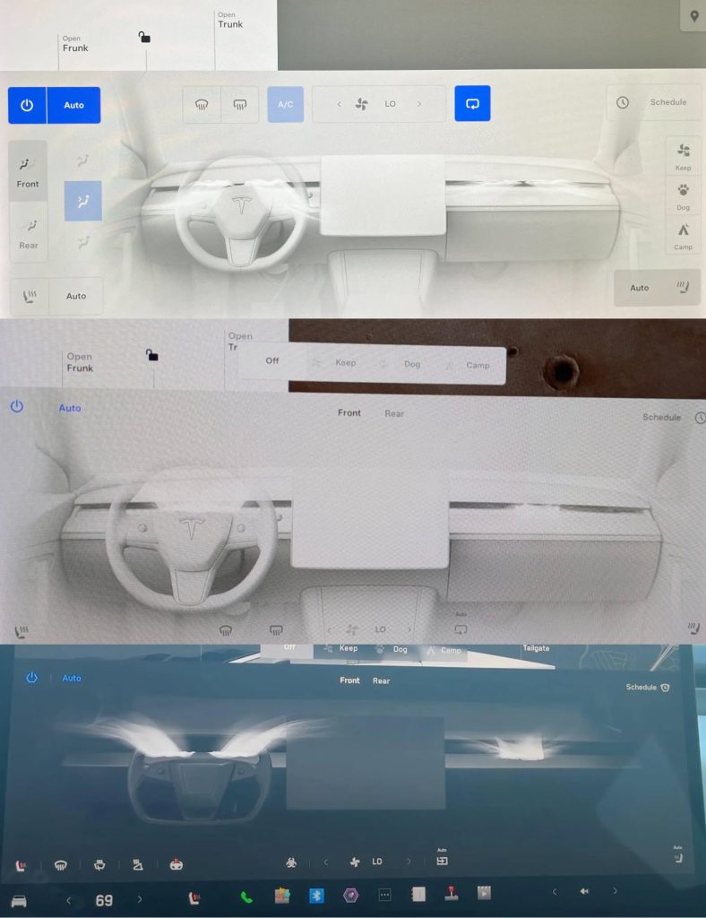 new vs old vs cybertruck