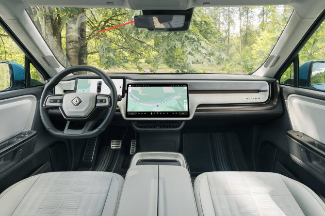 rivian interior camera
