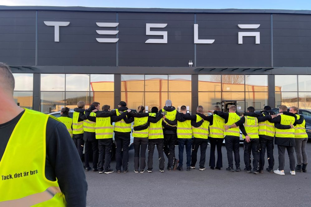 tesla sweden