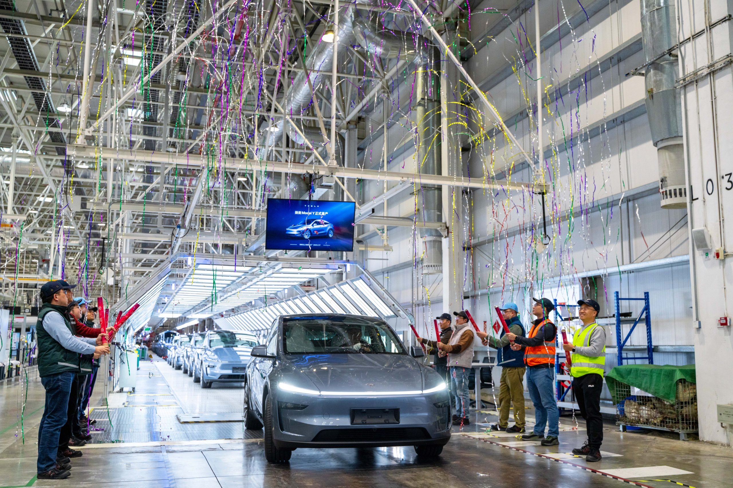 Giga Shanghai Model Y