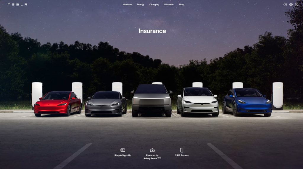 tesla insurance