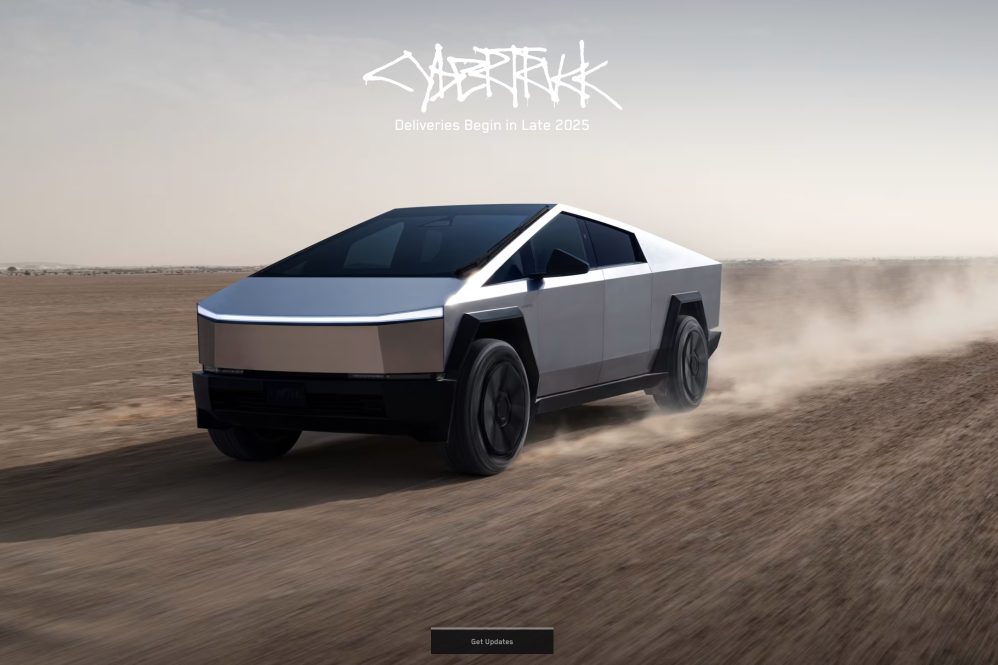 cybertruck middle east