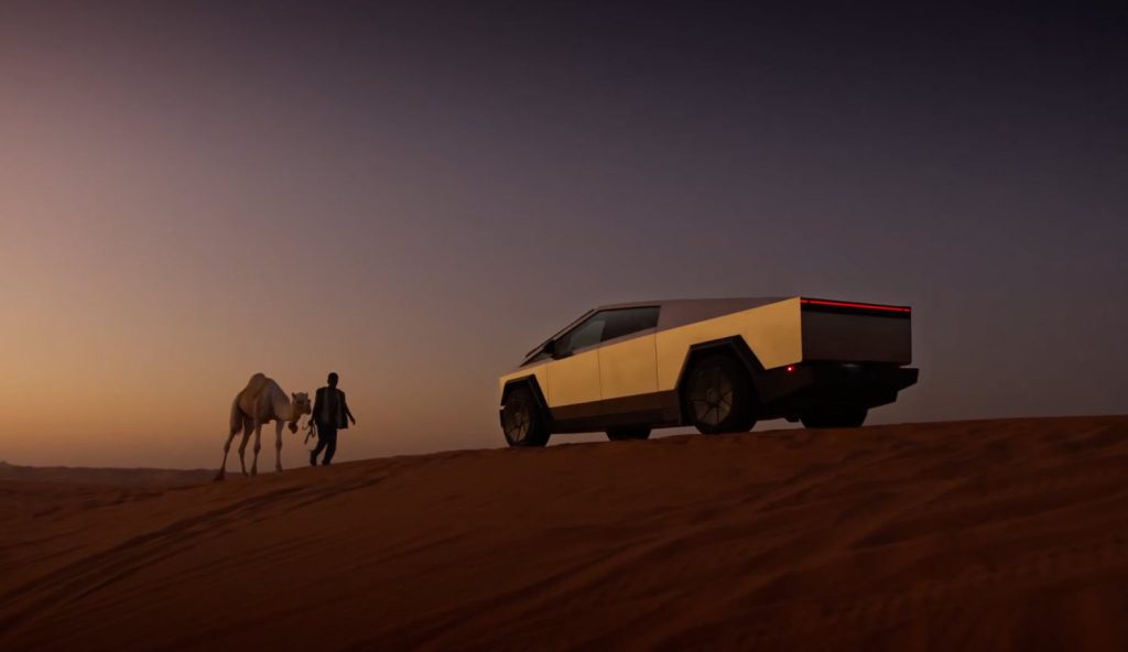 cybertruck saudi arabia