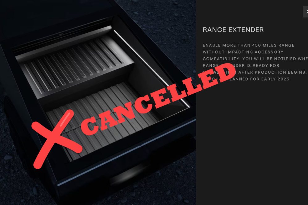 range extender cancelled