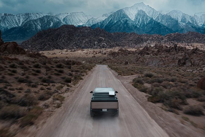 starlink performance cybertruck