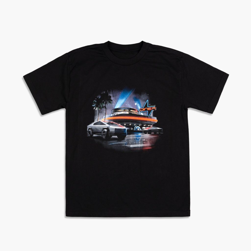 tesla diner apparel