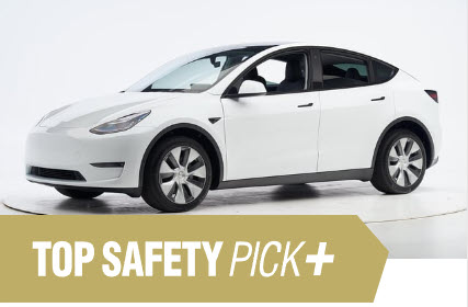 2025 Tesla Model Y Top Safety Pick+