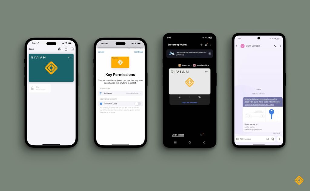 Rivian digital car key coming soon in an OTA update
