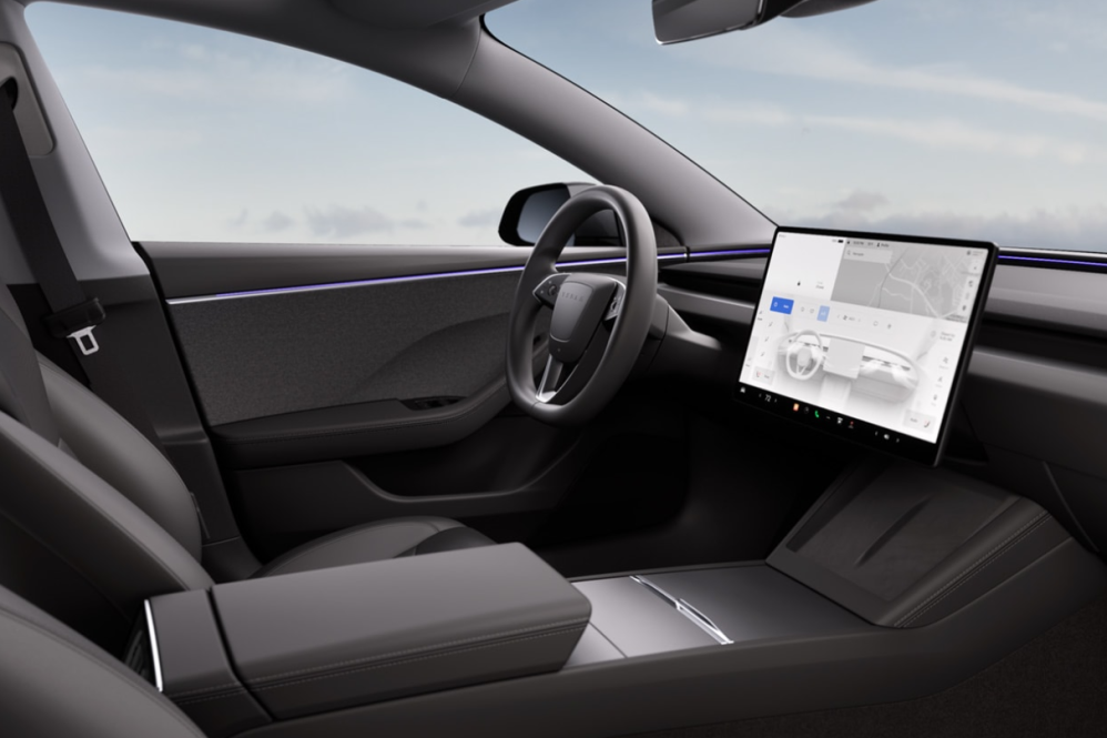 model 3 interior