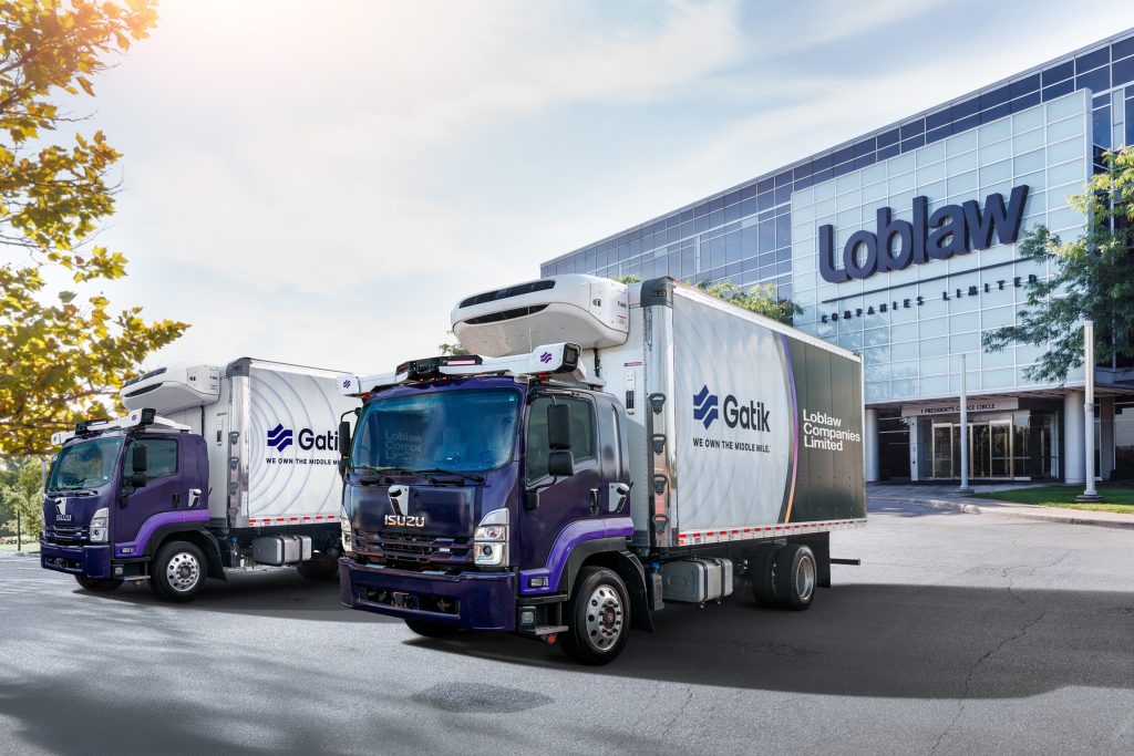 Loblaw Expands Autonomous Fleet With Gatik in North America's Largest Driverless Truck Rollout