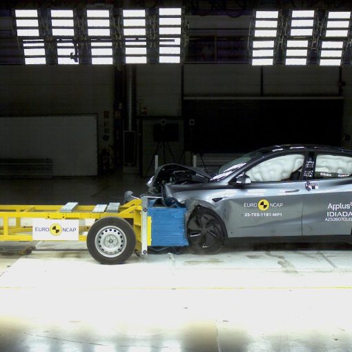 Tesla Model Y Euro NCAP testing