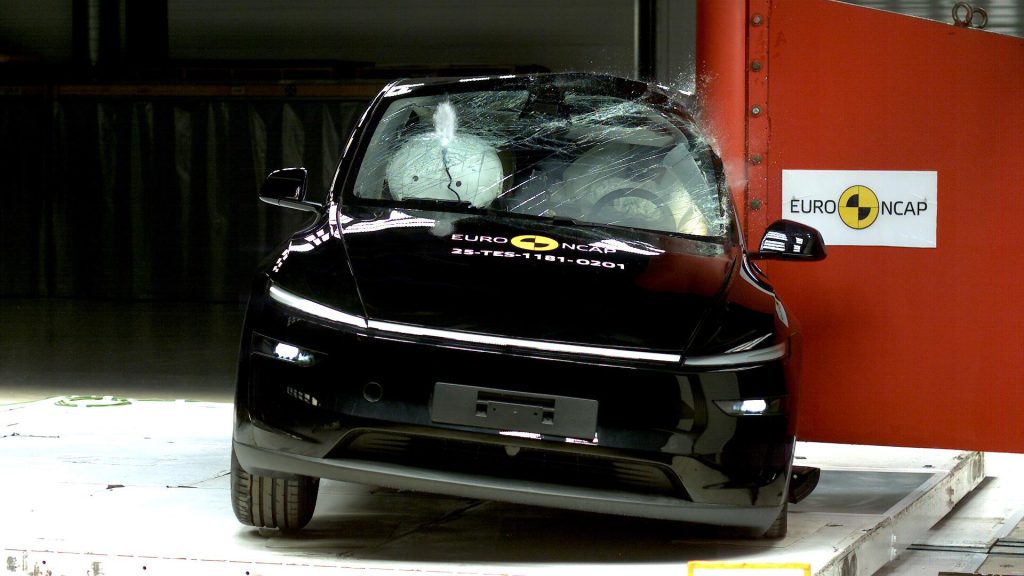Tesla Model Y Euro NCAP testing